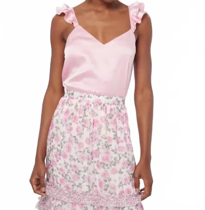 Cami Nyc Cara Ruffle Strap Cami In Pink