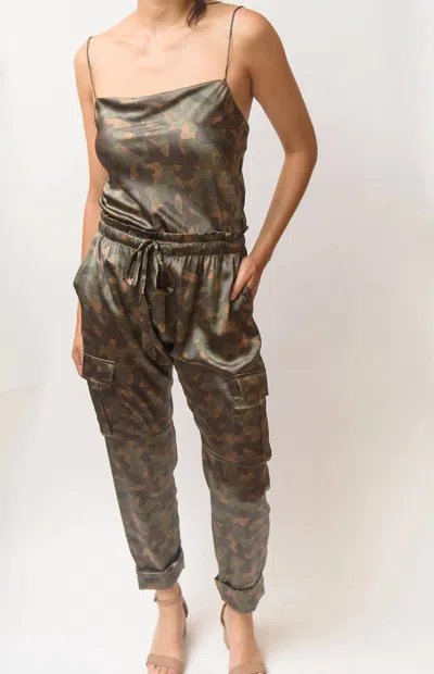 Cami Nyc Carmen Cargo Pant In Camo In Multi