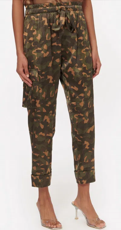 Cami Nyc Carmen Cargo Pant In Camo In Multi