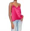 Cami Nyc Charmeuse Racer Camisole In Raspberry In Pink