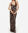 Cami Nyc Clare Dress In Gilded Vine In Multi