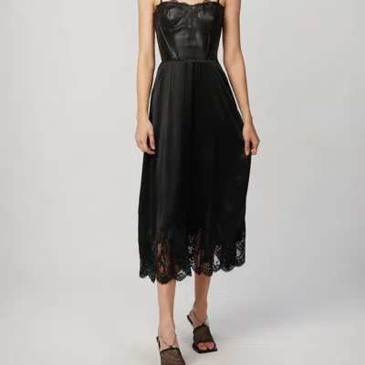 Cami Nyc Claudine Midi Dress In Black