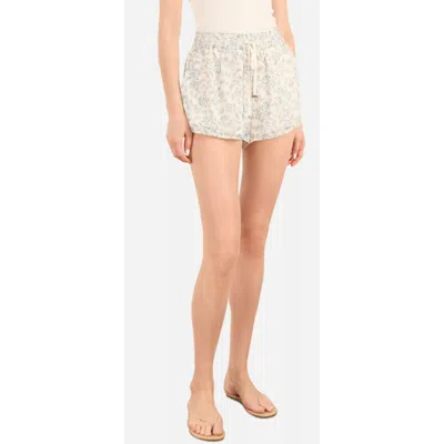Cami Nyc Cotton & Silk Drawstring Shorts In Multi