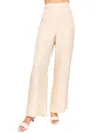 Cami Nyc Crinkle High Rise Trousers In Bone