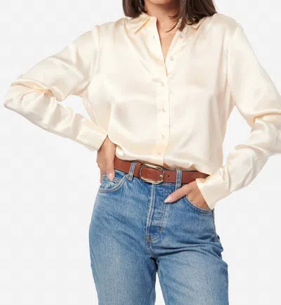 Cami Nyc Crosby Blouse In Ceramic In Ceramic