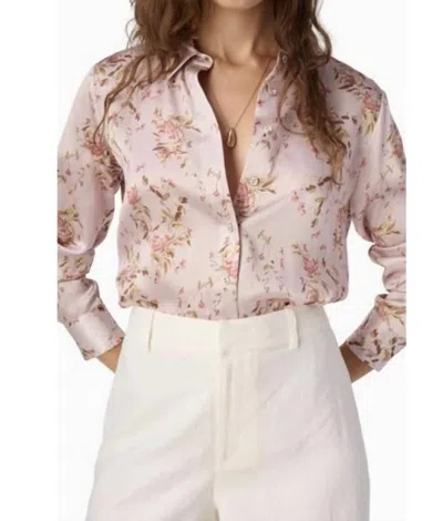 Cami Nyc Crosby Blouse In Pink In Multi