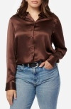 Cami Nyc Crosby Silk Charmeuse Button-up Shirt