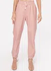 Cami Nyc Dalton Vegan Leather Pant In Cameo In Beige