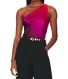 CAMI NYC DARBY BODYSUIT IN COSMO OMBRE