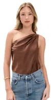 Cami Nyc Darby Thong Bodysuit Malt In Malt