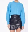 Cami Nyc Davney Sweater In Electric Blue In Blue