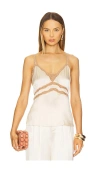 Cami Nyc Delphine Camisole Top In Bone