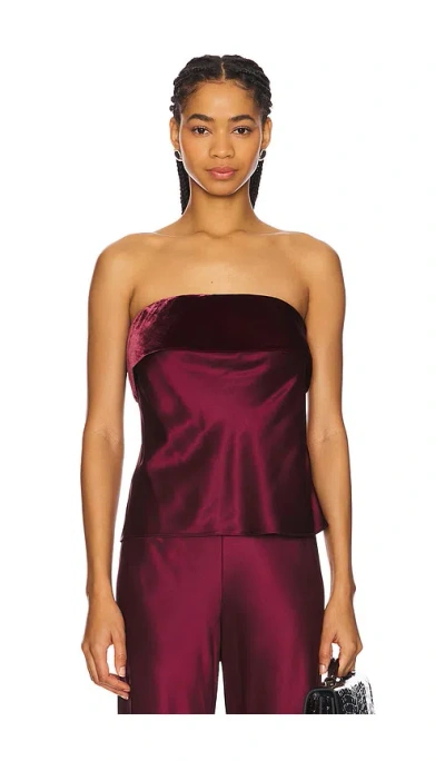 Cami Nyc Diona Camisole In Burgundy