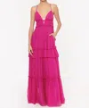 Cami Nyc Doris Chiffon Dress In Dahlia