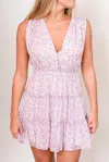 Cami Nyc Egle Dress In Confetti Mini Flora In Multi