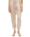 Cami Nyc Elsie Stretch Silk Joggers In Cannoli