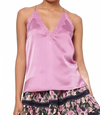 Cami Nyc Everly Cami Top In Mulberry In Red