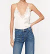 CAMI NYC EVERLY CAMI TOP IN WHITE