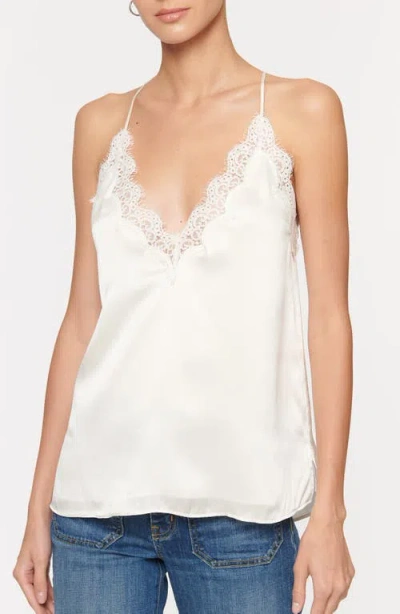 Cami Nyc Everly Silk Camisole In White