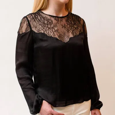Cami Nyc Fern Blouse In Black