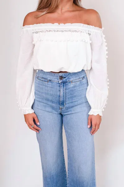Cami Nyc Franca Top In White