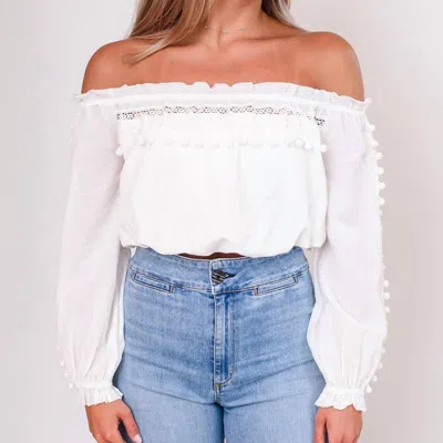 Cami Nyc Franca Top In White
