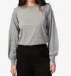 Cami Nyc Gama Sweater In Silver Metallic In Silver