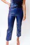 Cami Nyc Hanie Vegan Leather Pant In Nightshadow In Multi