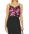 Cami Nyc Helen Cami In Plum Blossom In Black