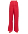 Cami Nyc Iracemi High Rise Linen Pant In Campari