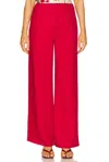 Cami Nyc Iracemi High Rise Pant In Campari In Red