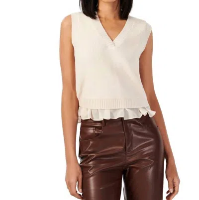 Cami Nyc Irai Sweater Vest In Oat In Brown