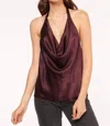 CAMI NYC JACKIE CAMI TOP IN BOYSENBERRY
