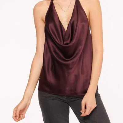 Cami Nyc Jackie Cami Top In Boysenberry In Red