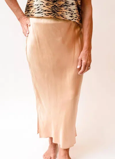 Cami Nyc Jessica Midi Skirt In Sandwash In Multi