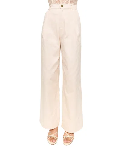 Cami Nyc Jetta High Rise Pant In Bone