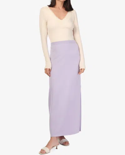 Cami Nyc Jovina Knit Skirt In Moonflower In Purple