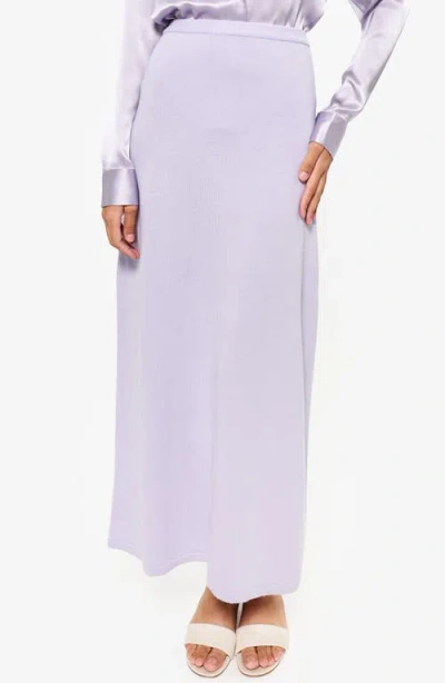 Cami Nyc Jovina Merino Wool Skirt In Moonflower