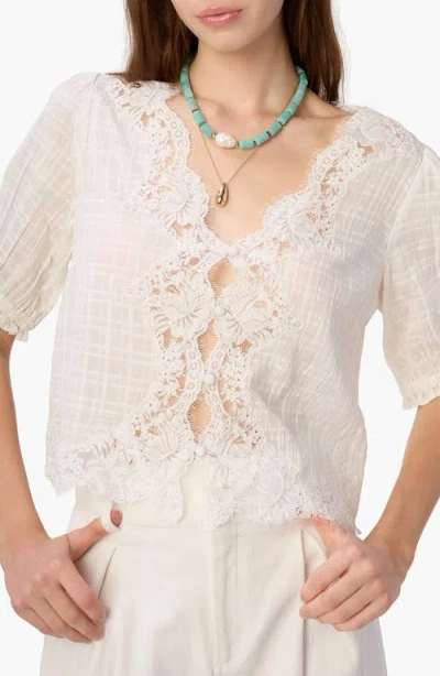 Cami Nyc Junie Top In White