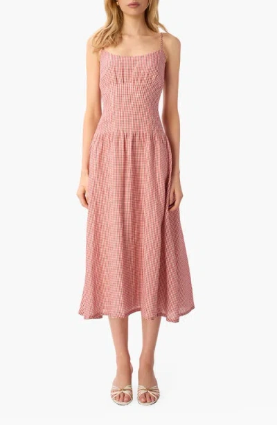 Cami Nyc Kairina Midi Dress In Pink