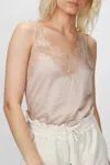 Cami Nyc Krista Silk Cotton Cami In Sand In Beige