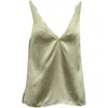 Cami Nyc Lace Camisole In Beige Silk In Beige