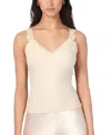 Cami Nyc Lani Rib Knit Tank Top In Bone In Bone