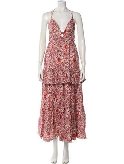Pre-owned Cami Nyc Linen Long Dress