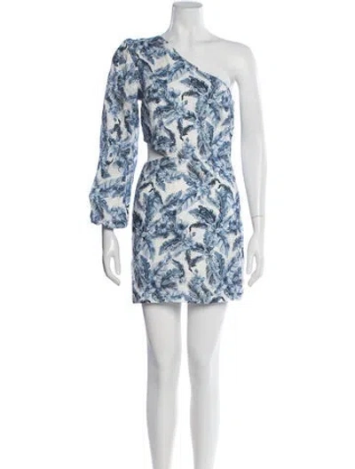 Pre-owned Cami Nyc Linen Mini Dress In Neutral