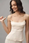 Cami Nyc Lisbon Silk Blend Bustier Camisole