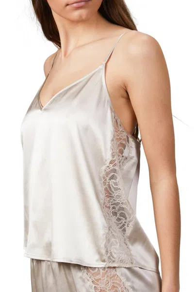 Cami Nyc Liza Cami In Oat In White