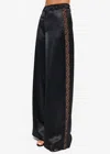 Cami Nyc Lorenza Sheer Lace High-waist Pants In Black In Black