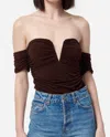 Cami Nyc Louis Thong Bodysuit In Multi