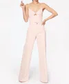 CAMI NYC LUANNE PANT WITH PEARL DETAIL IN PINK